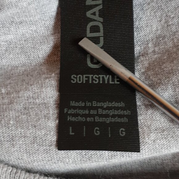 Trump Pink Bubble Gum and Sunglasses - New Men's Large Heather Grey T-Shirt - Picture 3 of 4